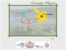 Tablet Screenshot of campo-alegre.org